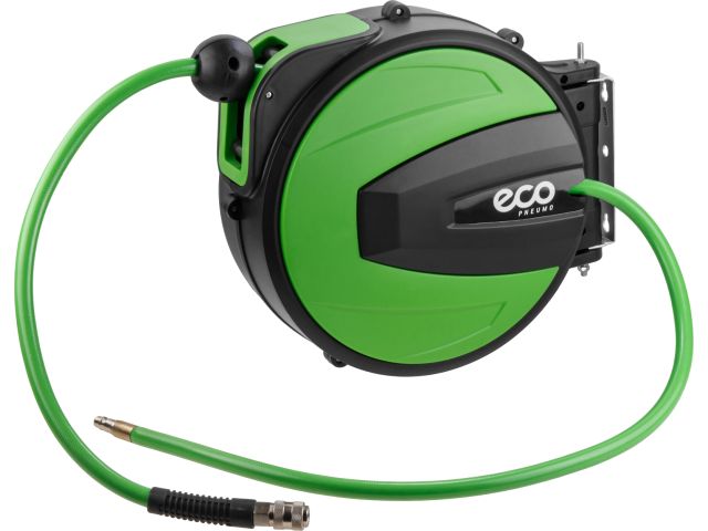 Шланг армированный на катушке ф 10/16 мм с быстросъемн. соед. ECO (длина 10 м) (толщ.стенки: 3 мм)