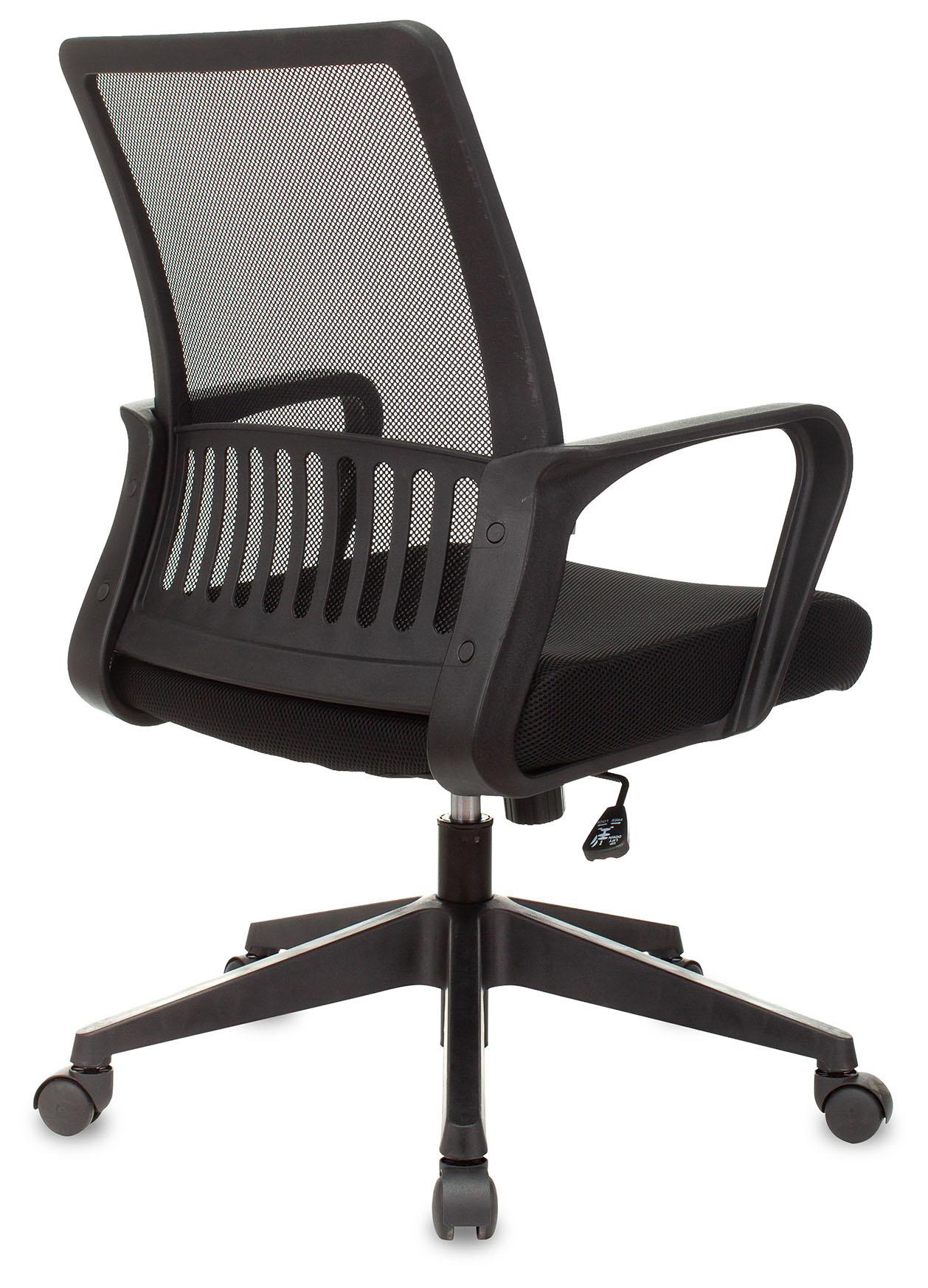 Офисное кресло Бюрократ TW-01 сетка/ткань черный (MC-201/TW-11)