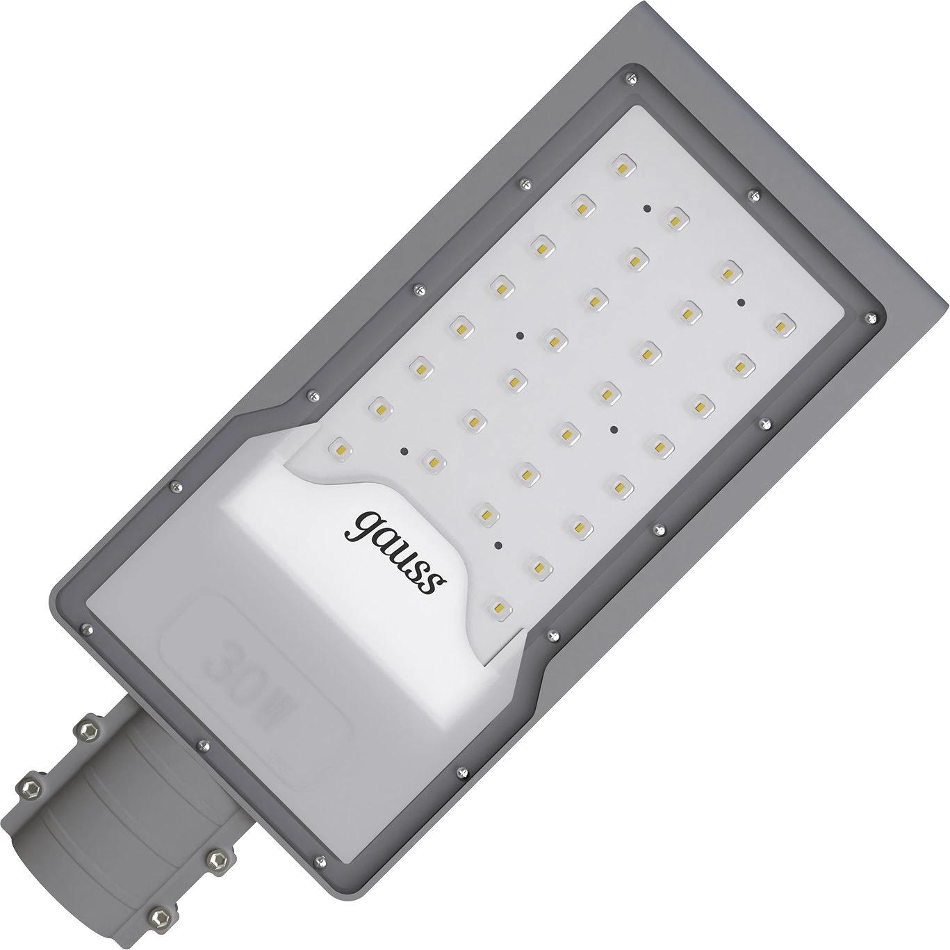 Уличный светильник Gauss Avenue черный/серый (629534230)