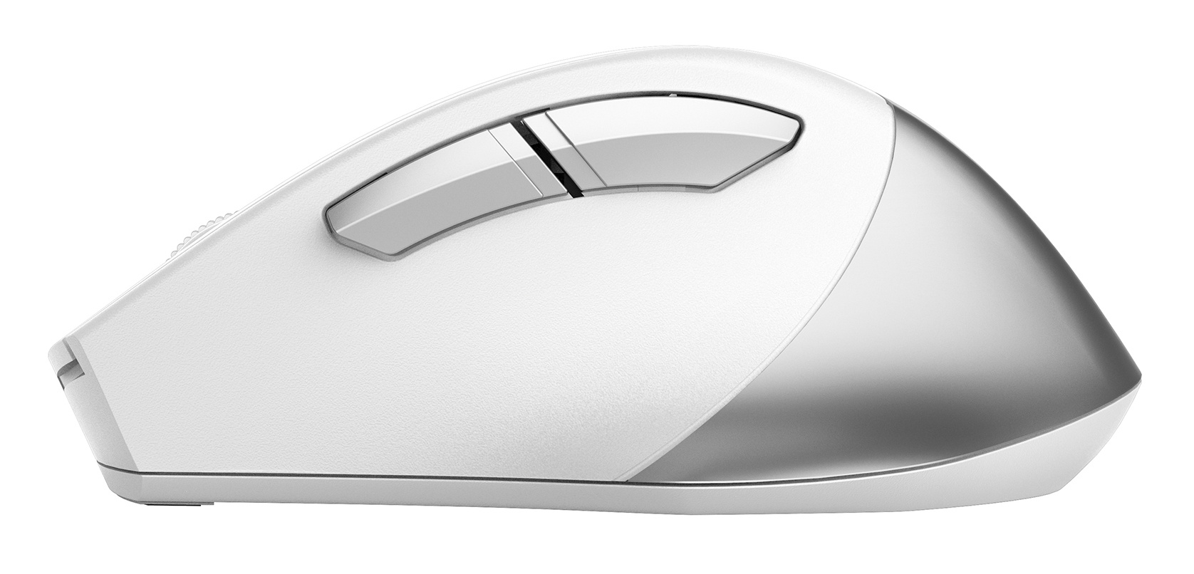Мышь A4Tech Fstyler FG35 серебристый/белый