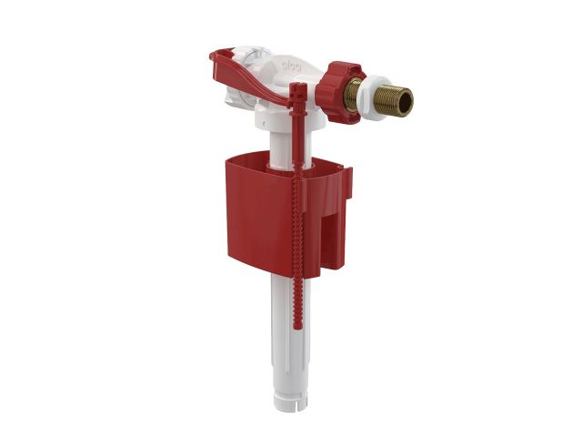 Впускной механизм с боковой подводкой и металлической резьбой (для керамических бачков) 3/8, Alcapla (Alcaplast)