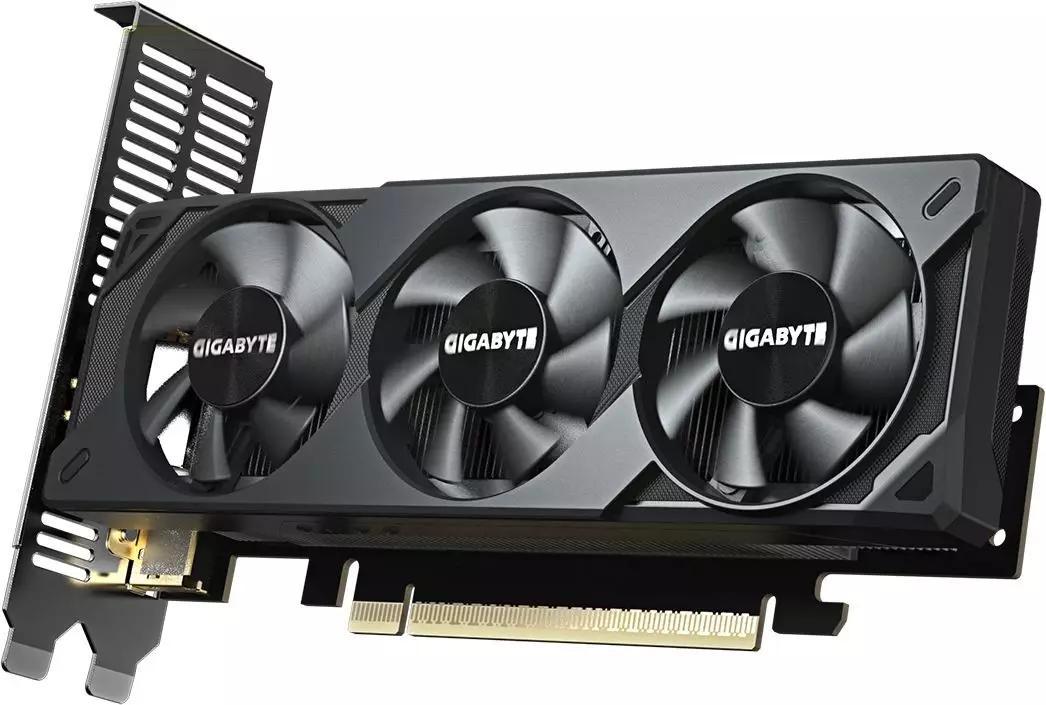 Видеокарта GigaByte GeForce RTX 5060 OC Low Profile 8G GDDR7 (GV-N5060OC-8GL)