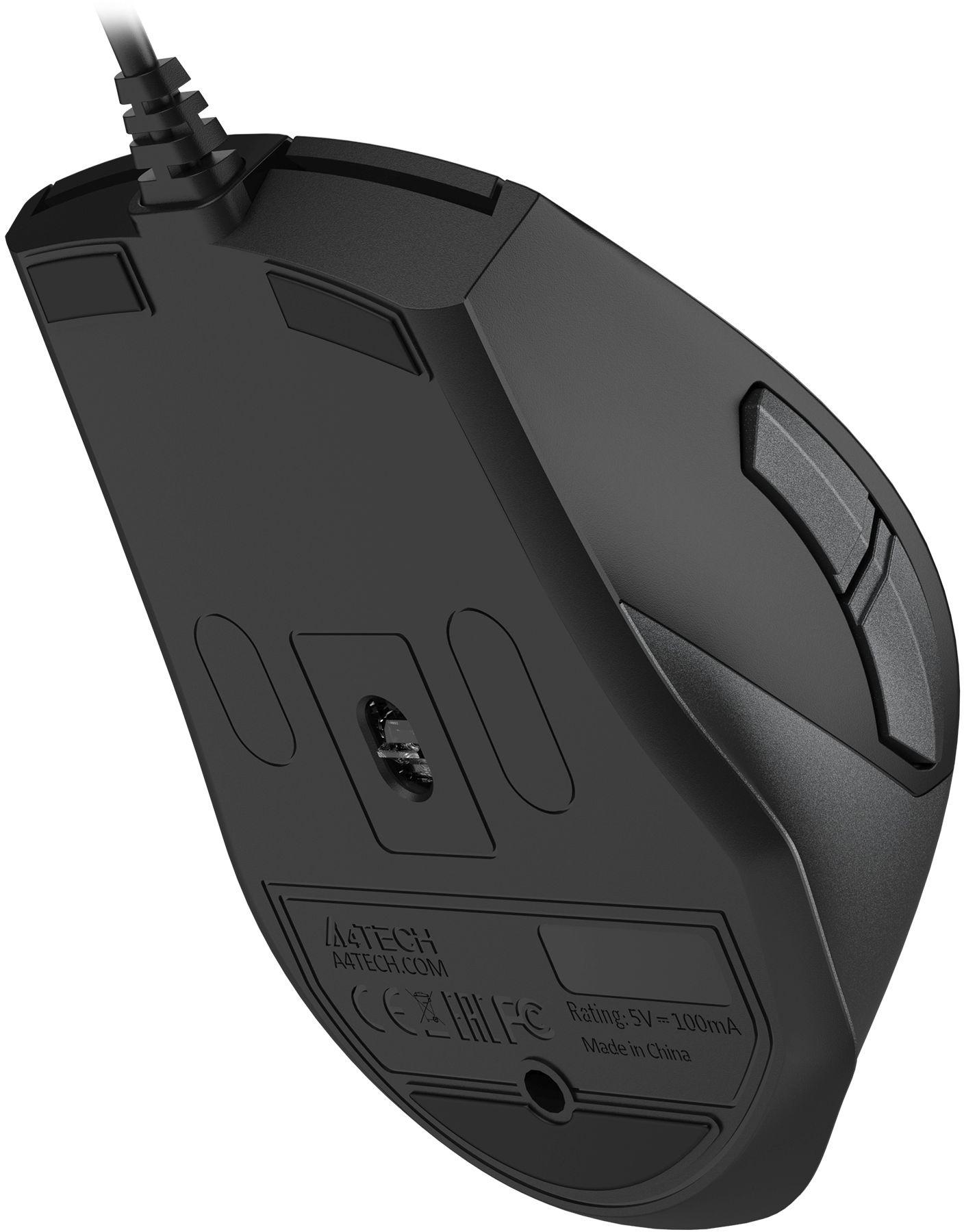 Мышь A4Tech Fstyler FM45S Air серый/Stone Grey