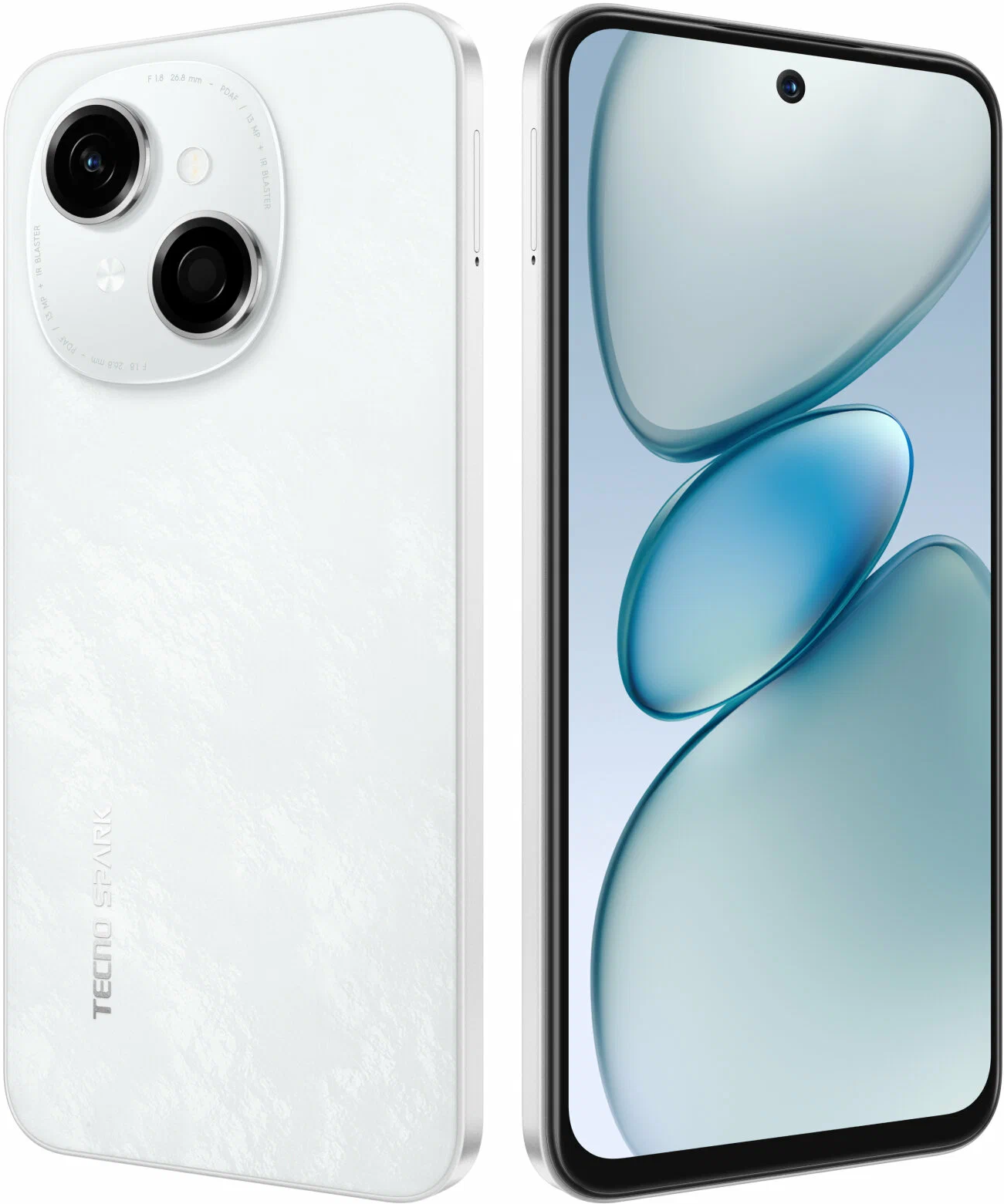 Смартфон Tecno Spark Go 1 4GB/128GB Glittery White (KL4)
