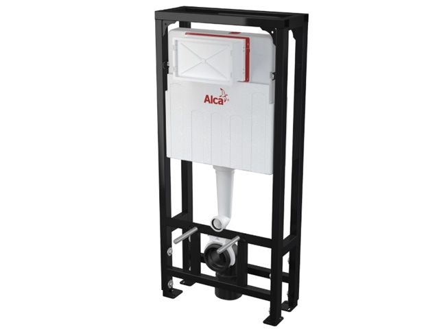 Скрытая система  инсталляции для сухой установке (в пространство) Solomodul, Alcaplast