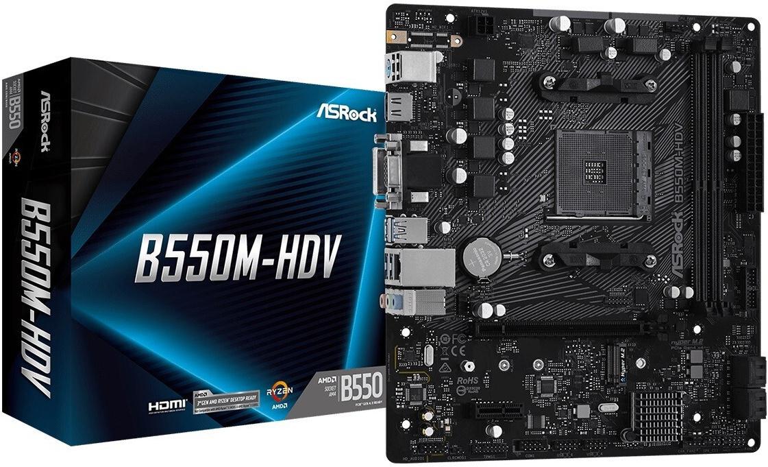 Материнская плата ASRock B550M-HDV DDR4