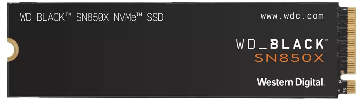 SSD диск WD Black SN850X 4TB (WDS400T2X0E)