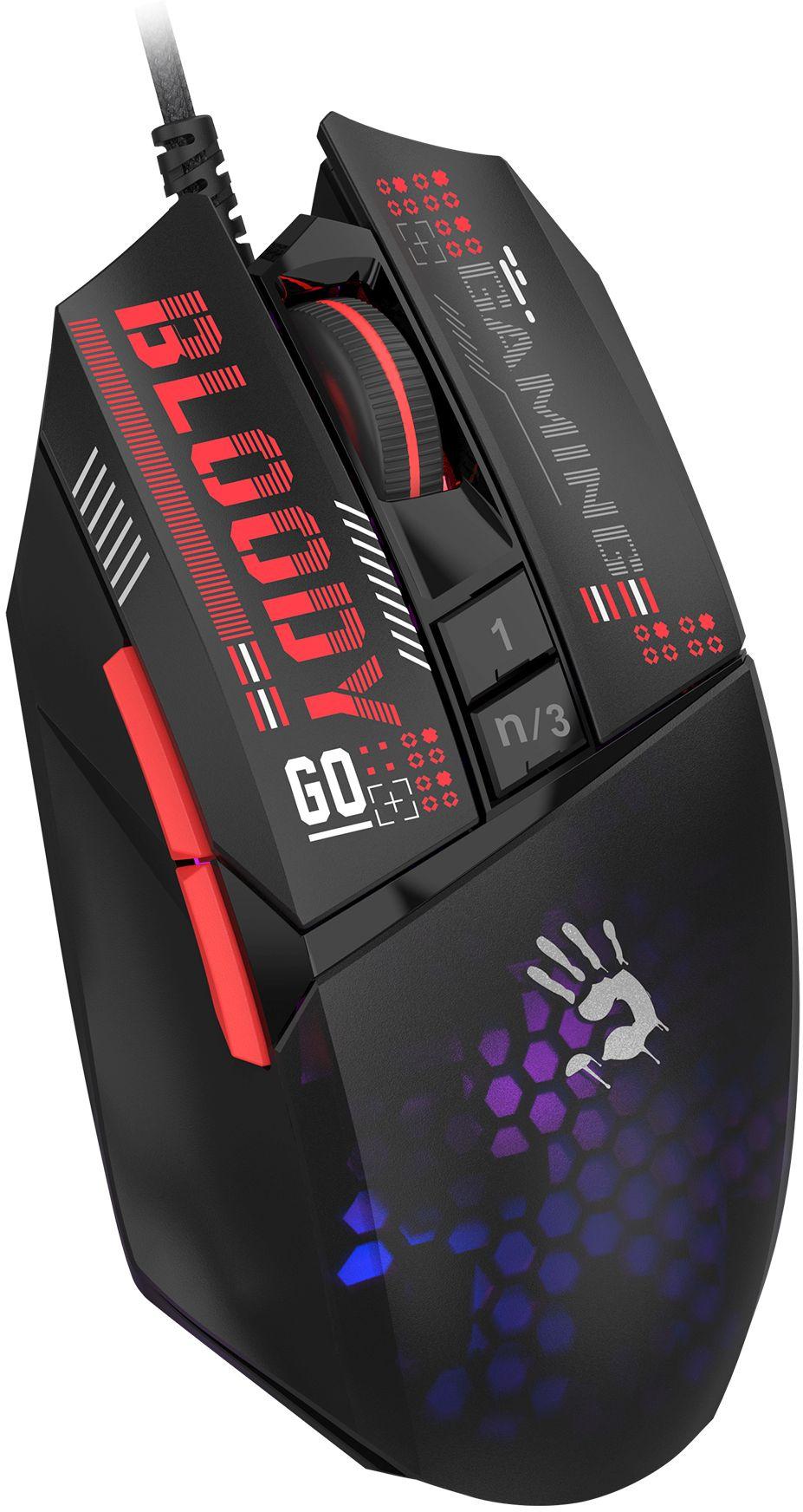 Мышь A4Tech Bloody W60 Max Mini черный