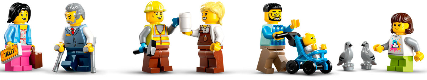 Конструктор Lego City Центральный железнодорожный вокзал (60469)