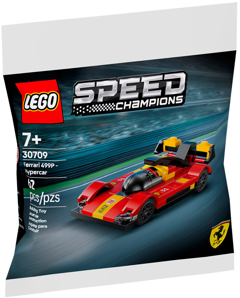 Конструктор Lego Speed Champions Ferrari 499P Hypercar (30709)