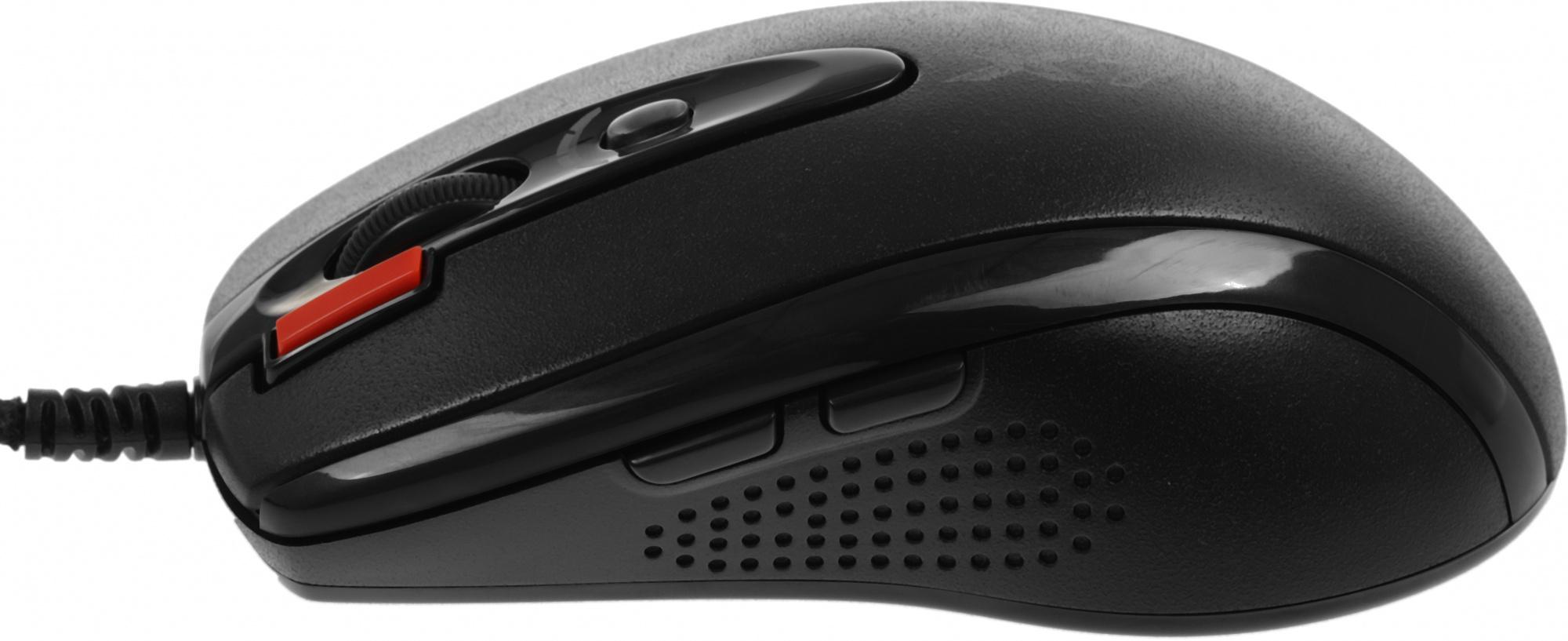 Мышь A4Tech X-7120 + коврик X7-200MP черный