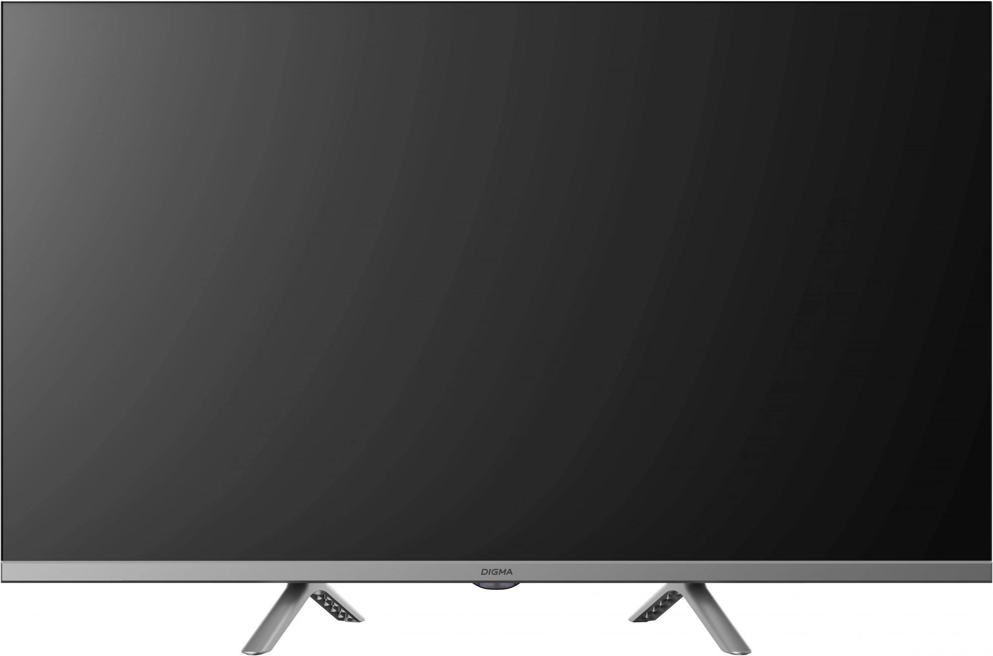 Телевизор Digma DM-LED32SBB39 темно-серебристый/серебристый