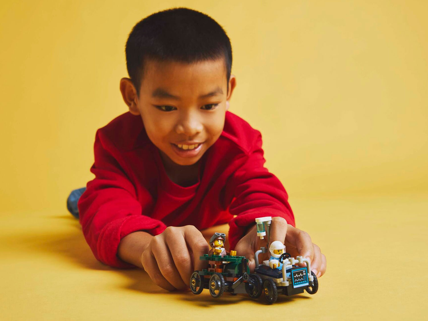 Конструктор Lego City Гоночный набор: Самолет против больничной койки (60459)