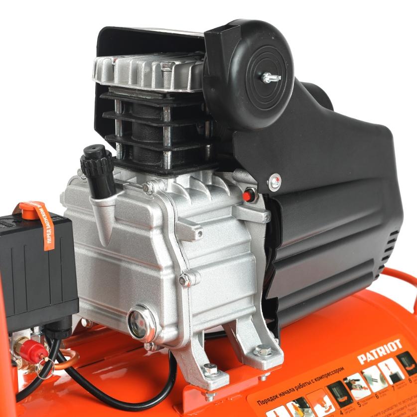 Компрессор Patriot EURO 50-260K оранжевый (525306316)