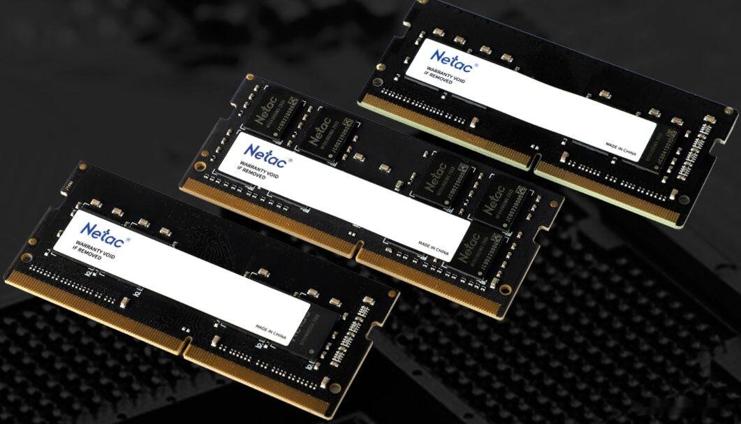 Оперативная память Netac Basic 16GB DDR4 SODIMM PC4-25600 (NTBSD4N32SP-16)