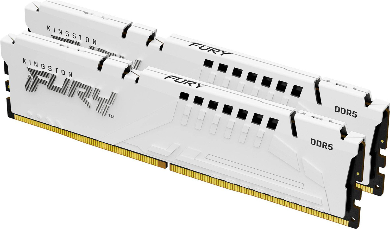Оперативная память Kingston Fury Beast White Expo Gaming DDR5 2x16GB (KF556C36BWEK2-32)