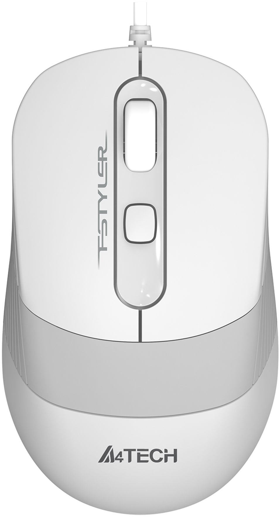 Мышь A4Tech Fstyler FM10S белый/серый