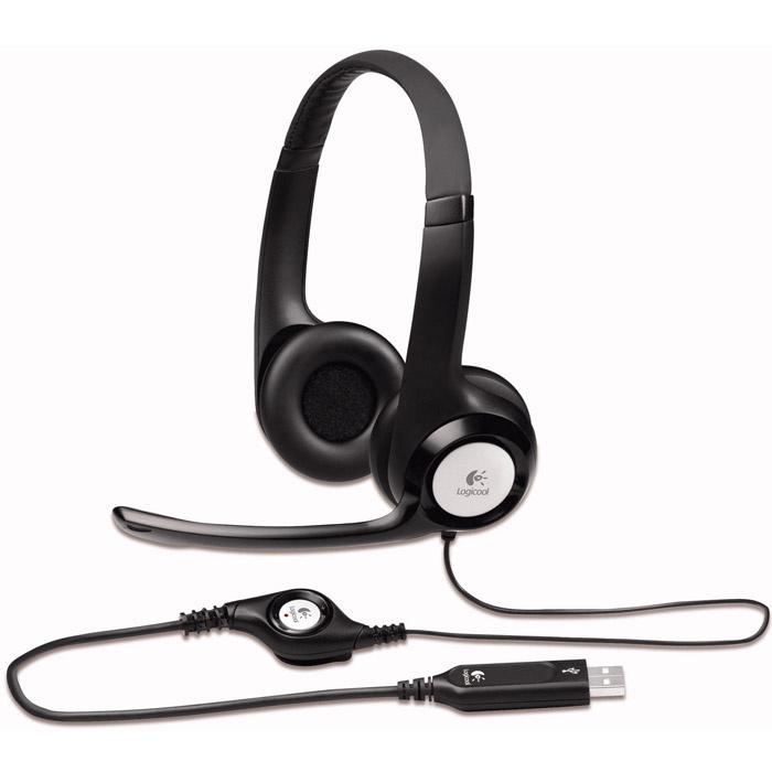 Гарнитура Logitech Stereo Headset H390 Black (981-000803)