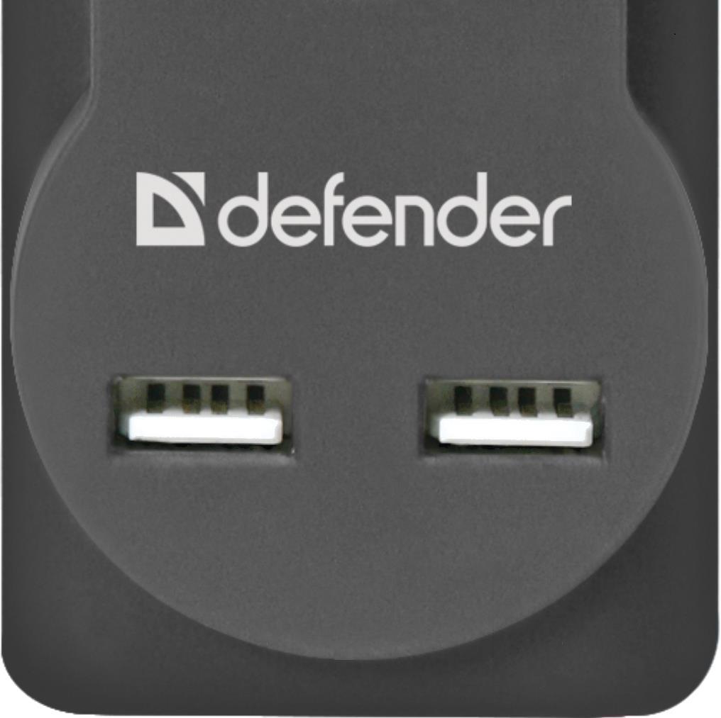 Сетевой фильтр Defender DFS 751 (99751)