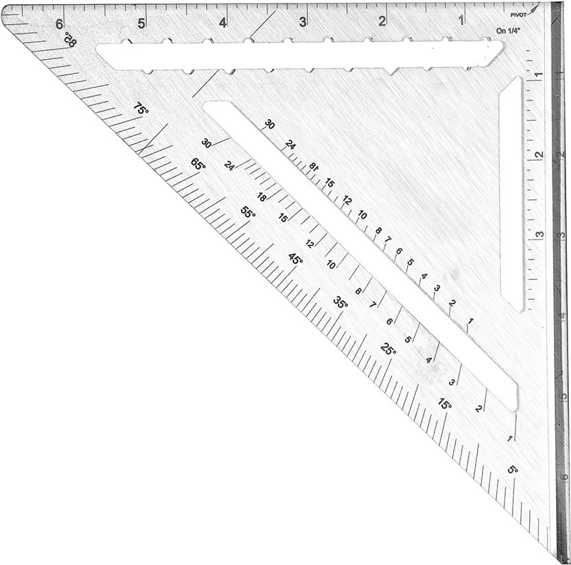 Угольник строительный WorkPro WP264007