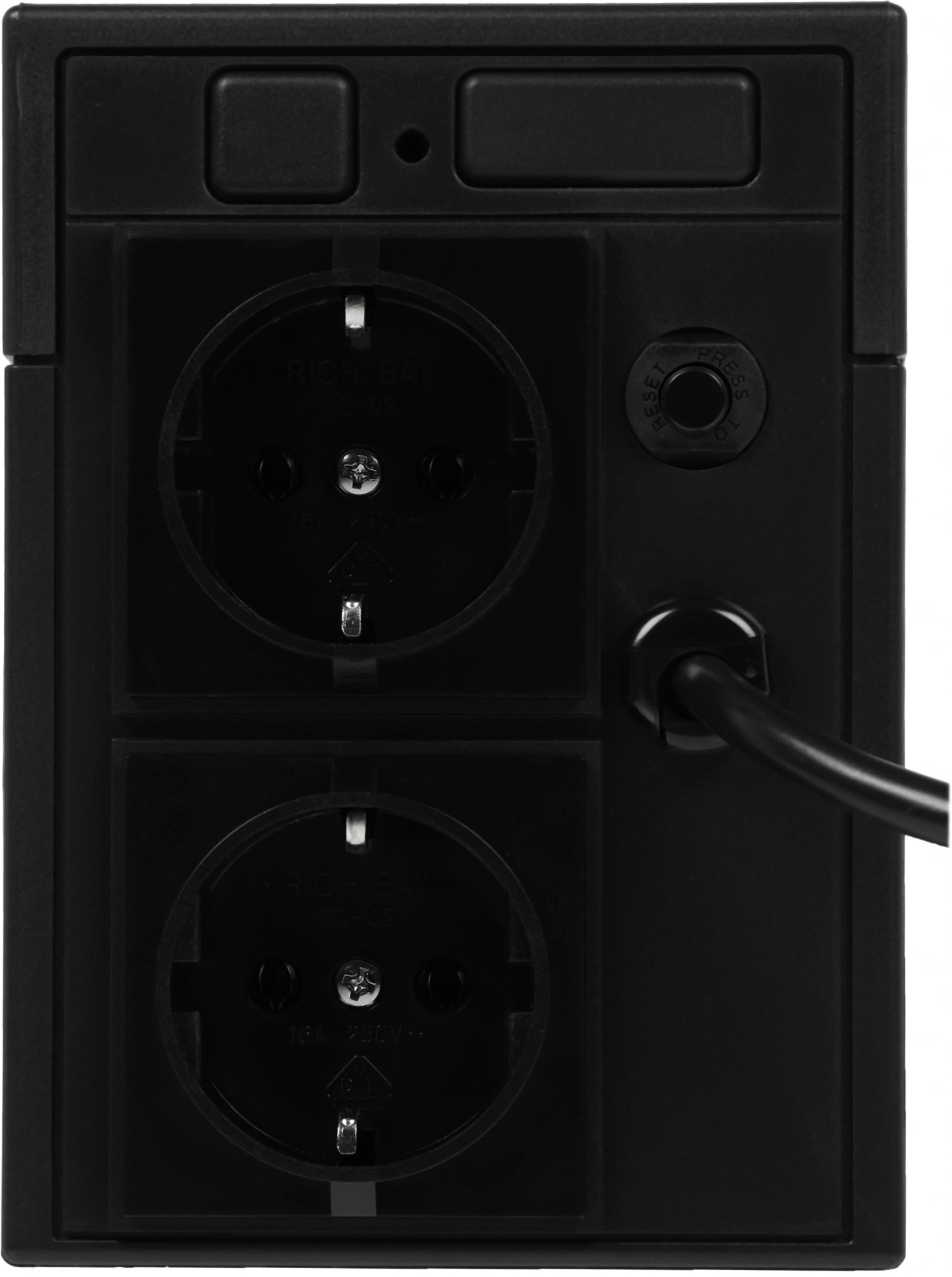 Источник бесперебойного питания Smartwatt Uni 650 черный (3703020390006)