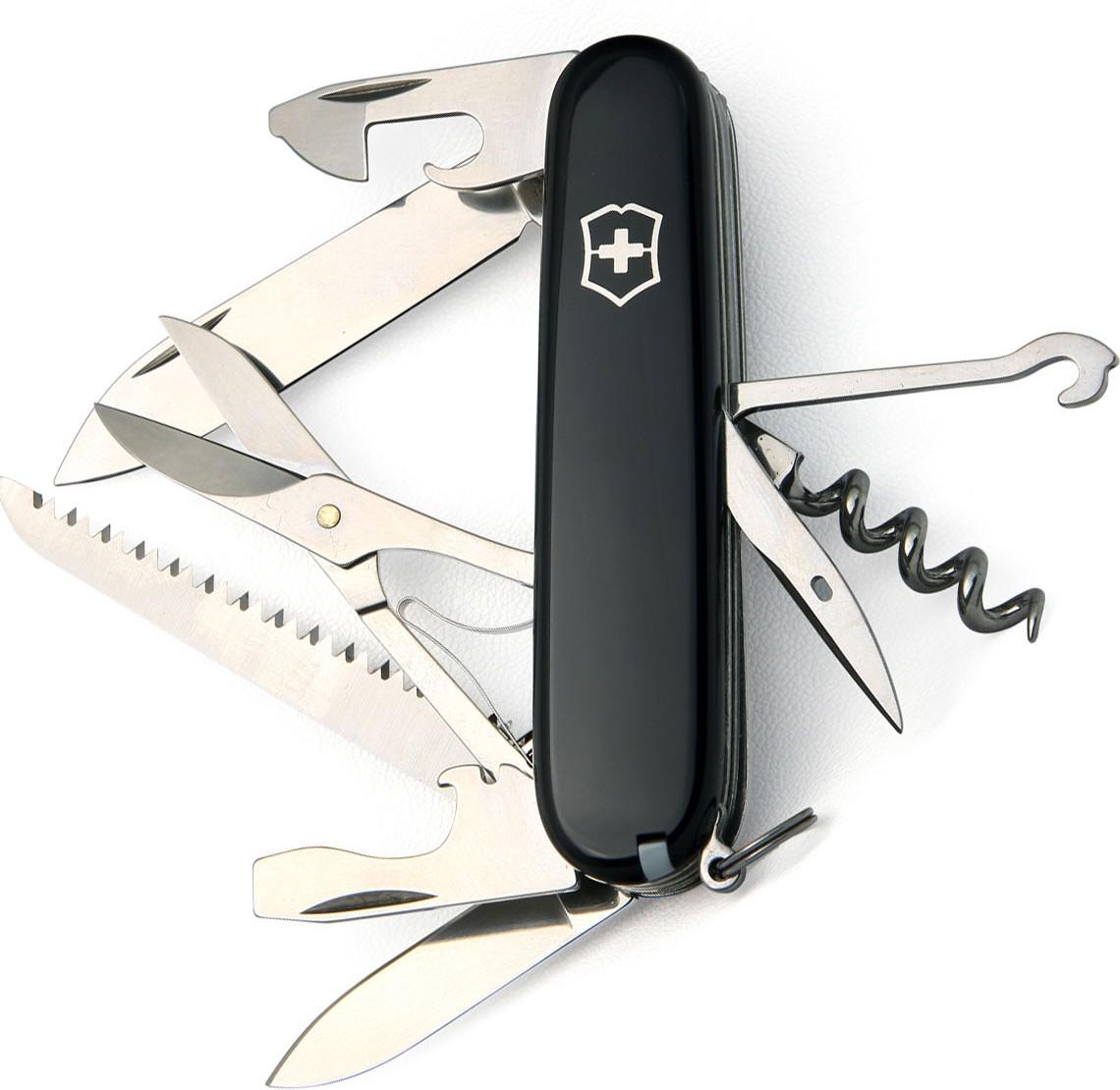 Туристический нож Victorinox Huntsman черный (1.3713.3)