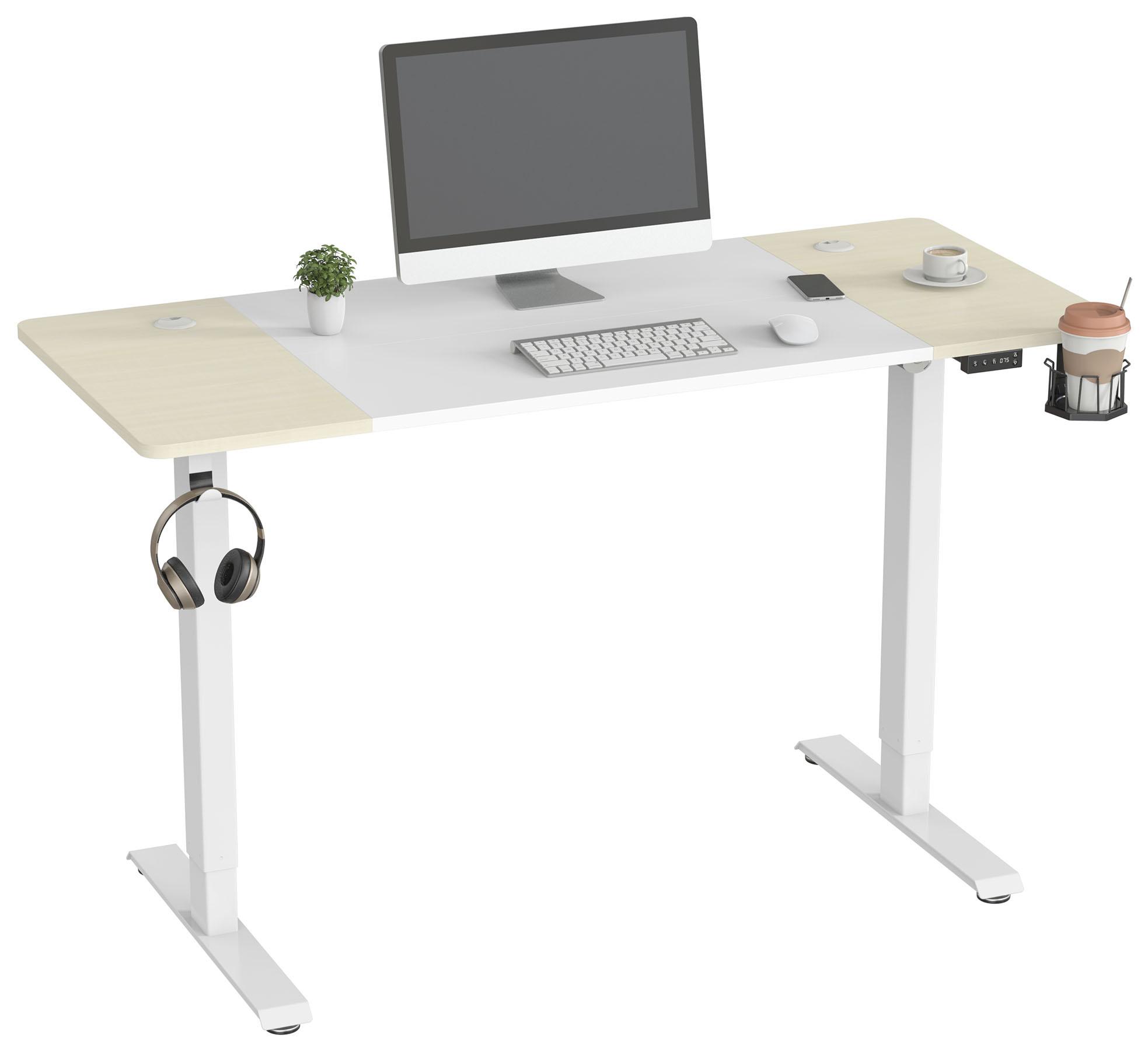 Стол компьютерный Cactus CS-EDL-WWD белый