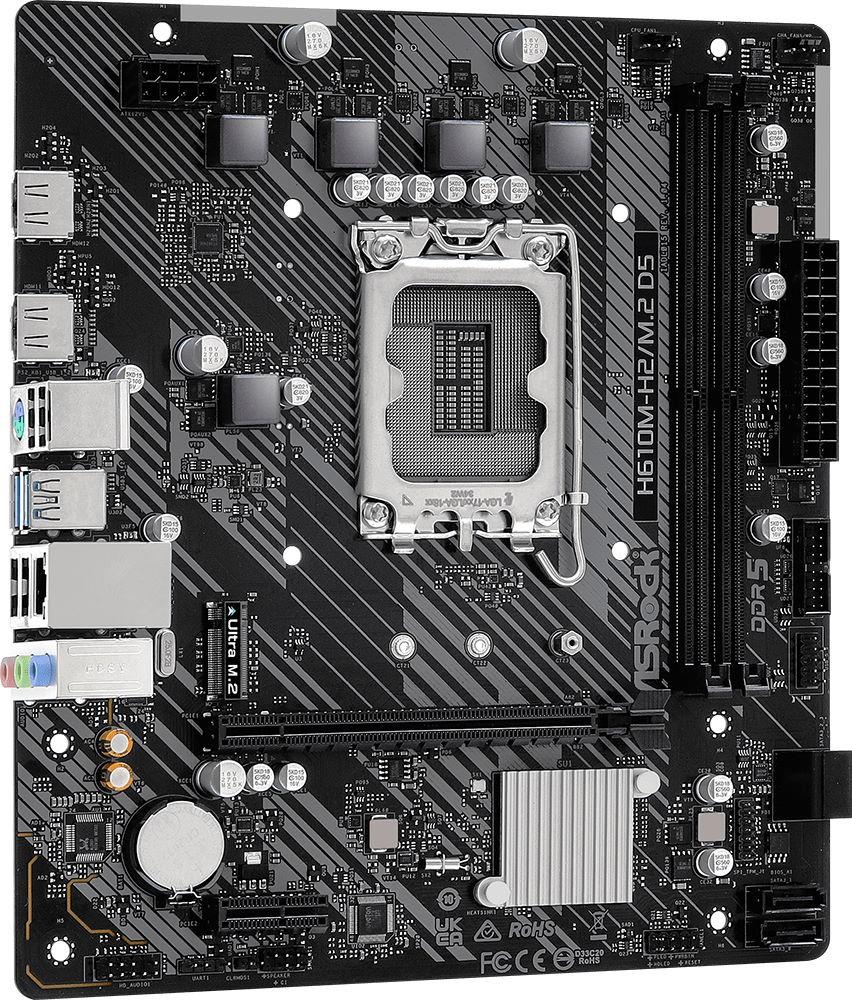 Материнская плата ASRock H610M-H2/M.2 D5 DDR5