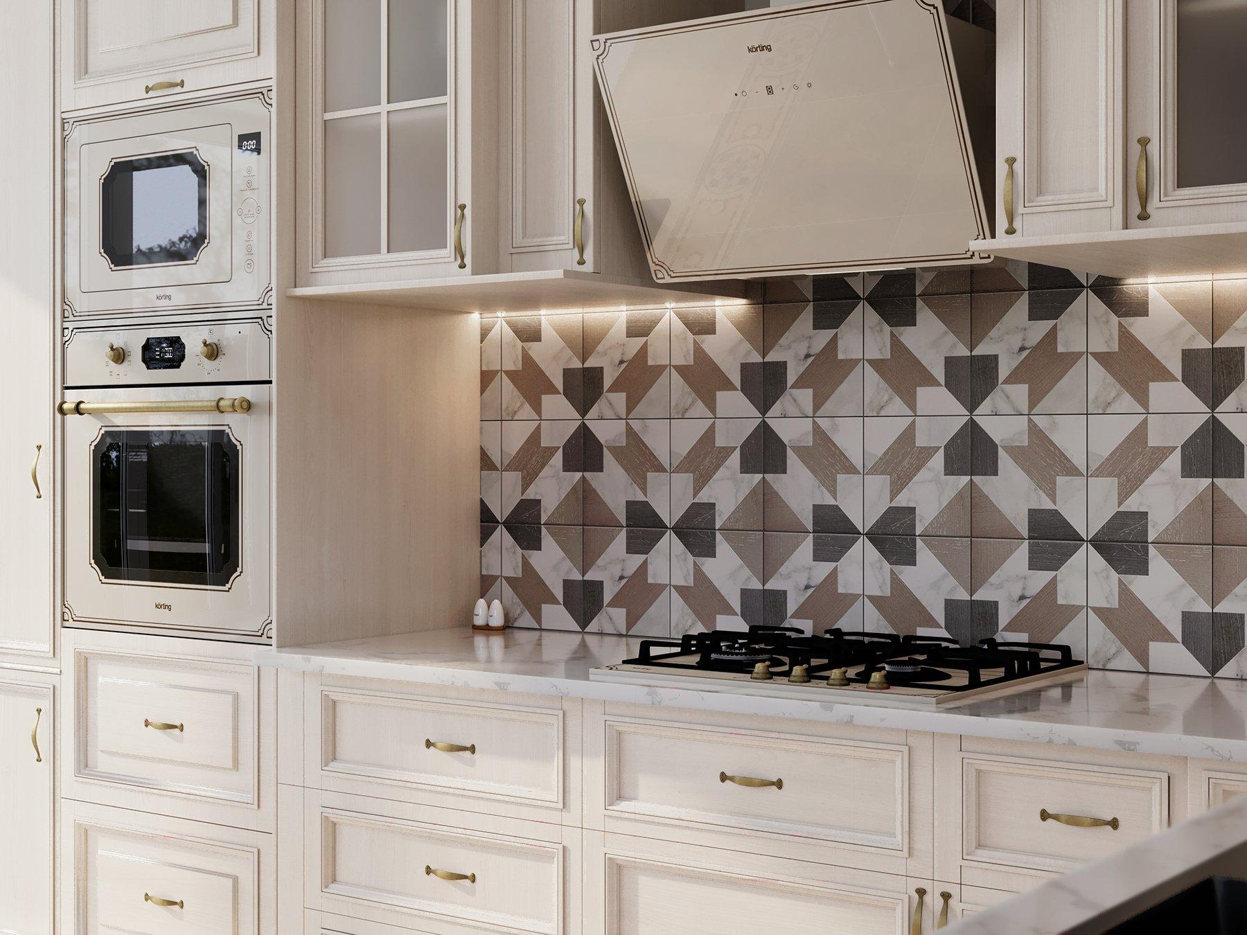 Кухонная вытяжка Korting KHC 69059 RGW