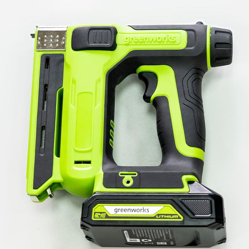 Аккумуляторный степлер Greenworks G24CS10 (3400107)