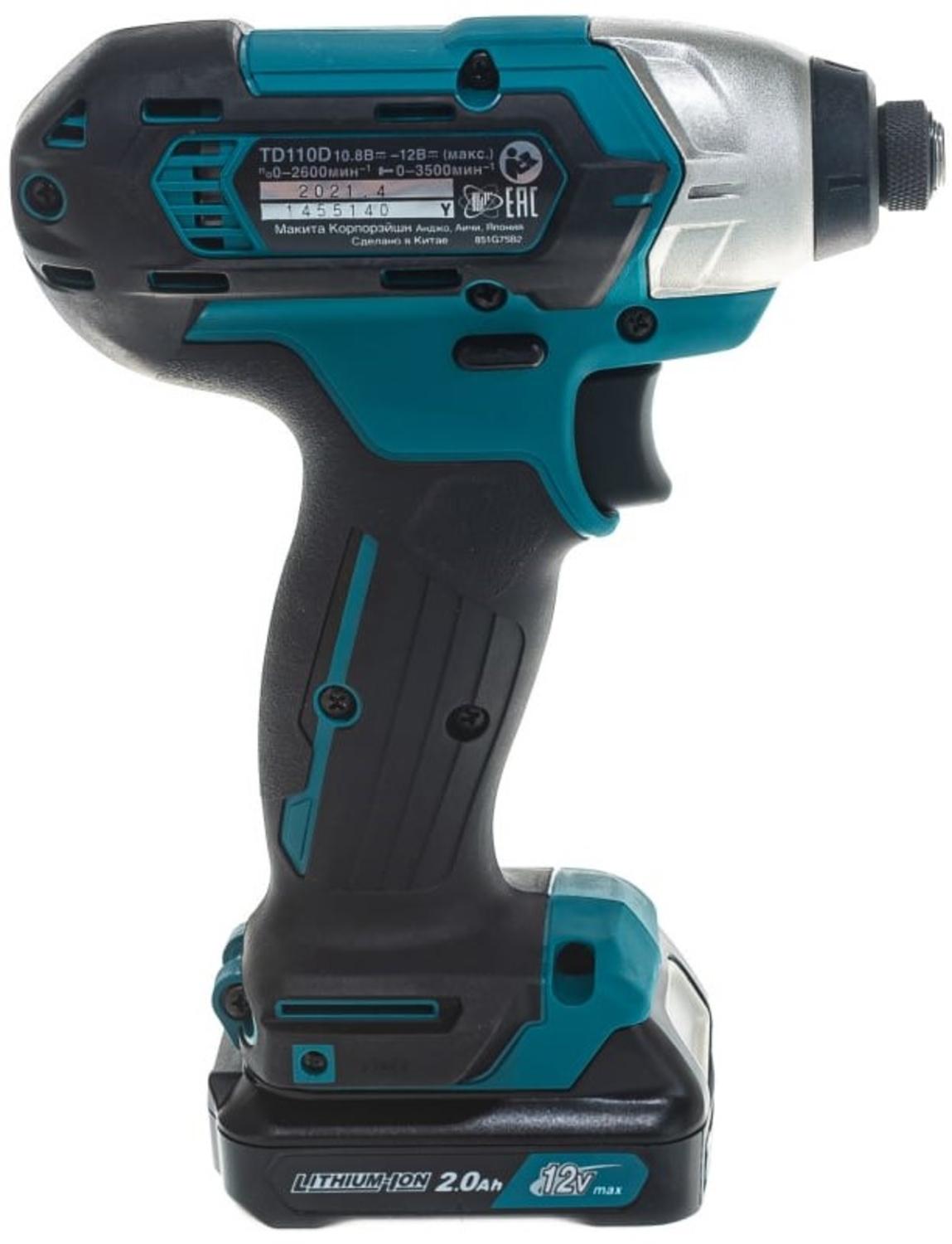 Гайковерт Makita TD110DWAE