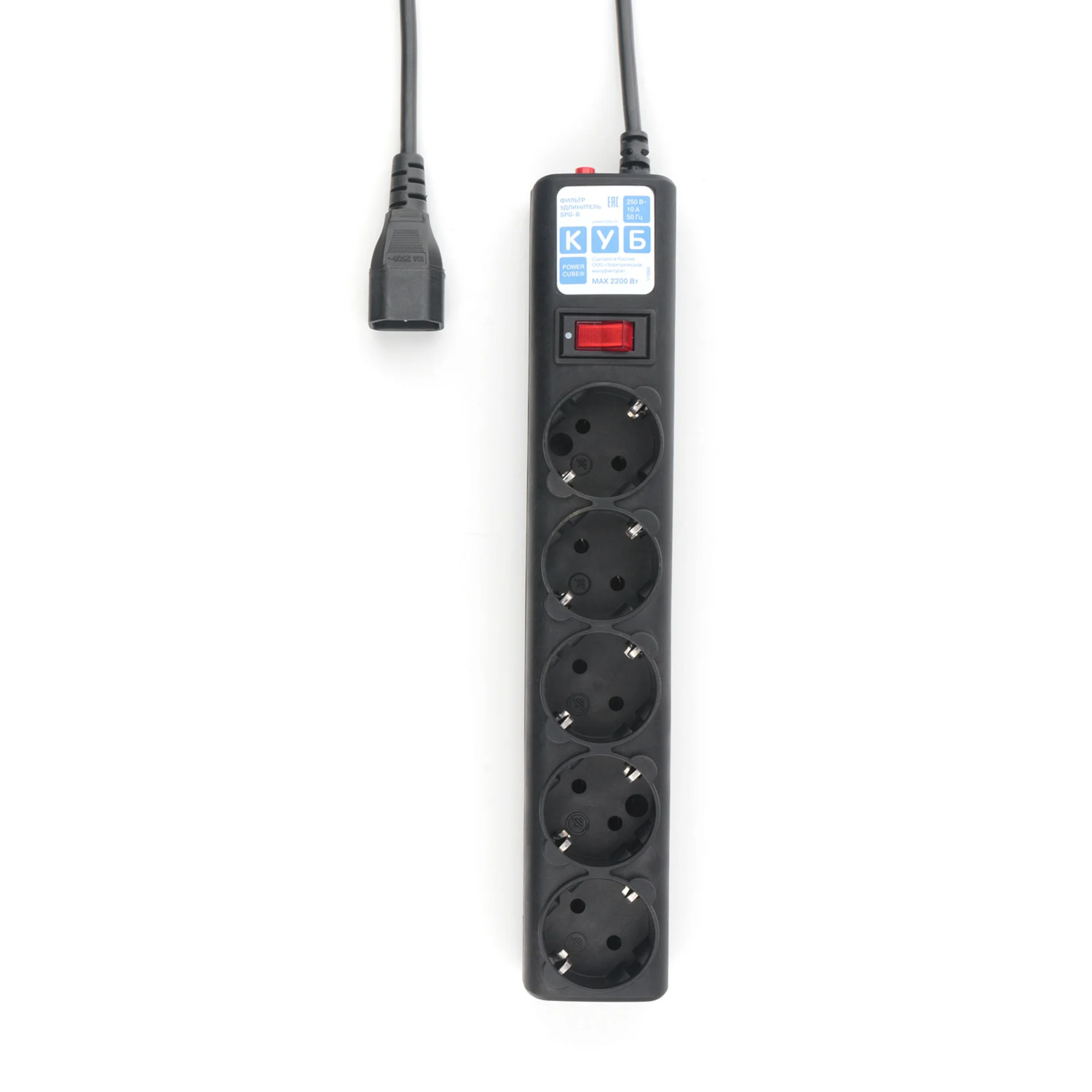 Сетевой фильтр Power Cube SPG5-В2