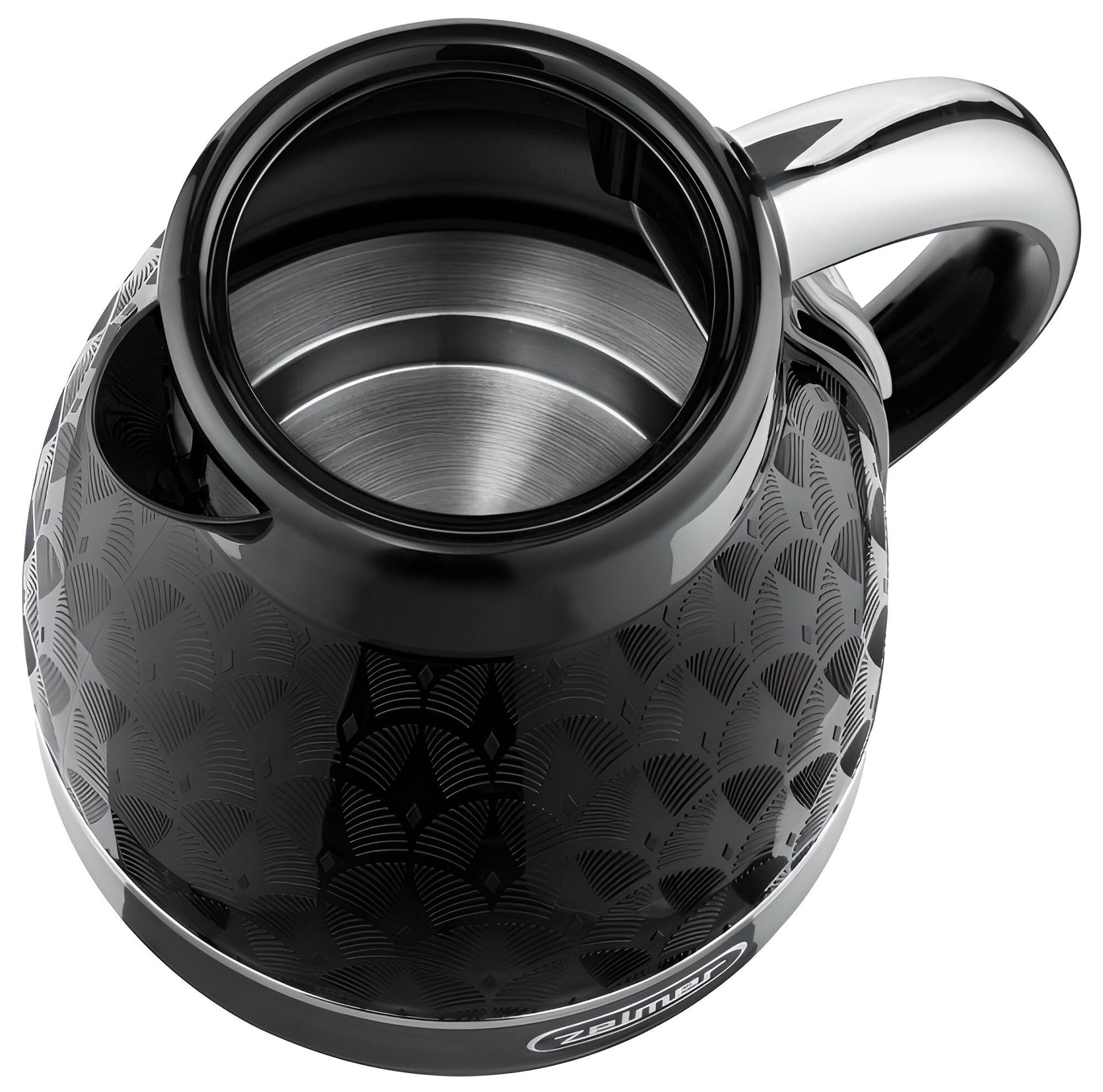 Электрочайник Zelmer ZCK7640 Black (71505422P)