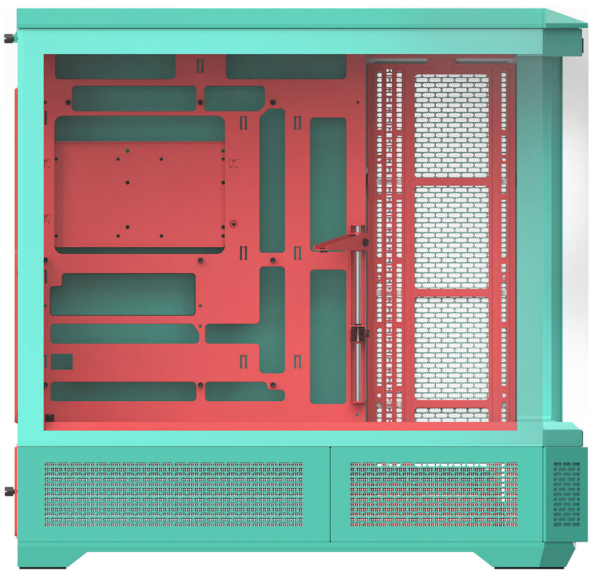 Корпус Thermaltake View 600 TG Mint Strawberry (CA-11H-00FLWN-00)