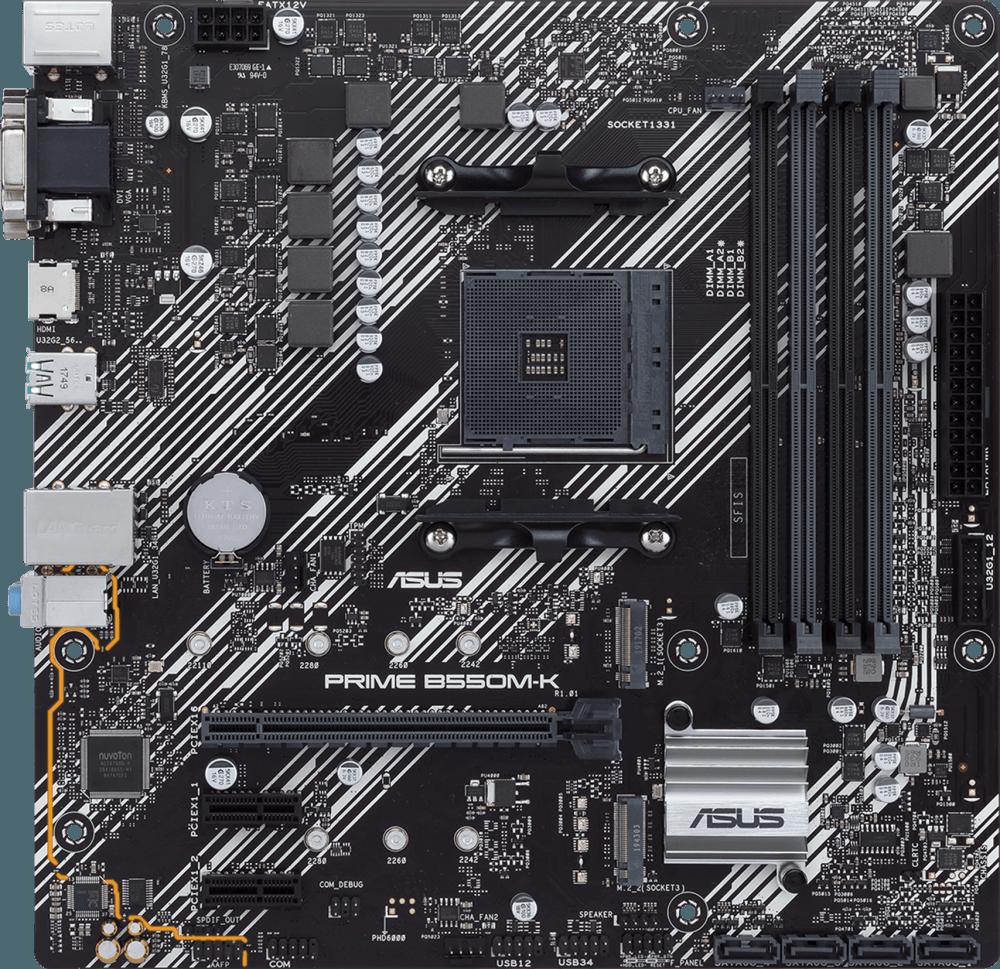Материнская плата ASUS Prime B550M-K DDR4
