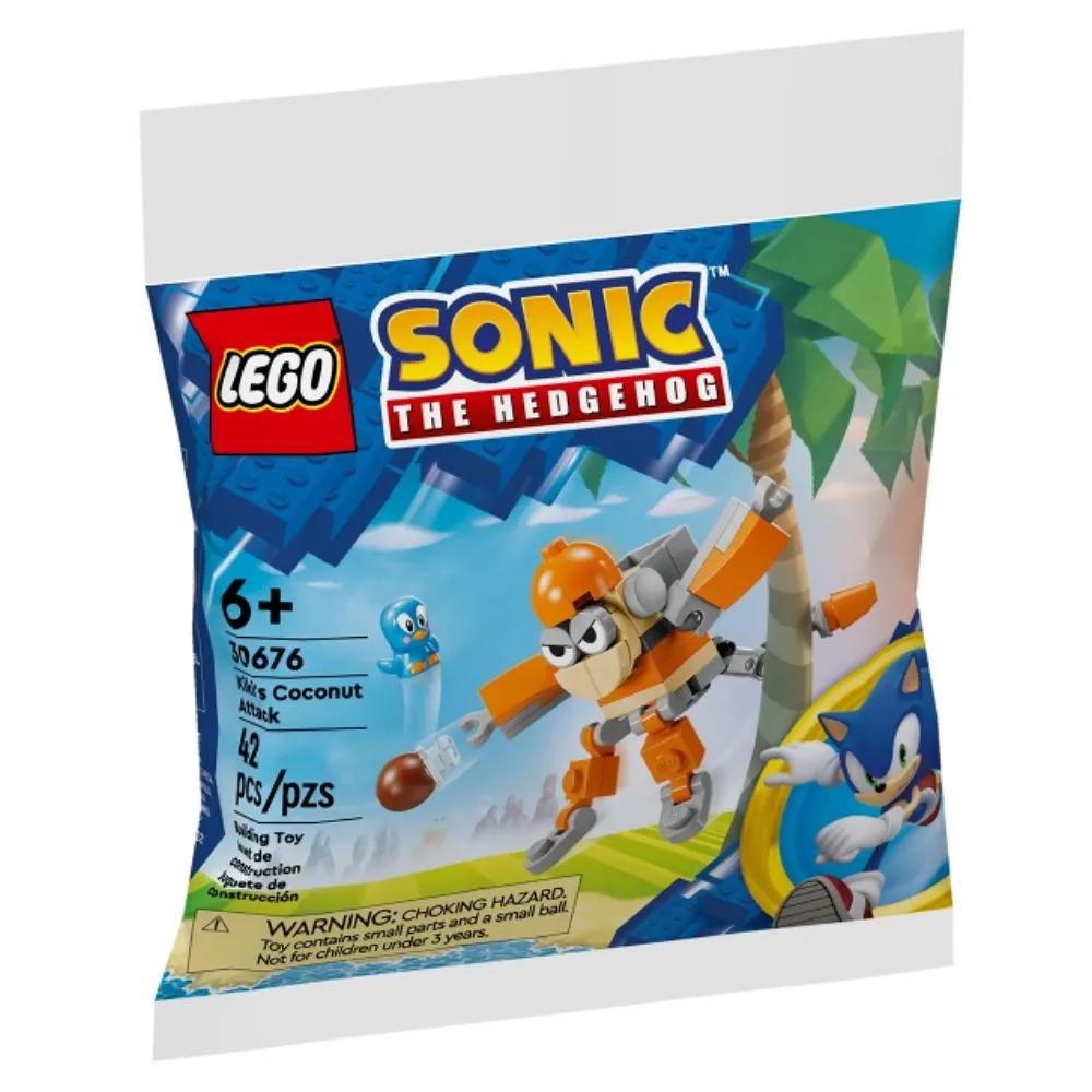 Конструктор Lego Sonic the Hedgehog Кокосовая атака Кики Polybag (30676)