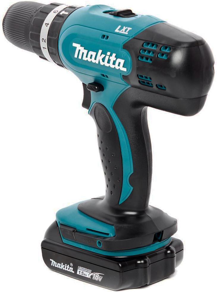 Дрель-шуруповерт Makita DHP453SYE кейс