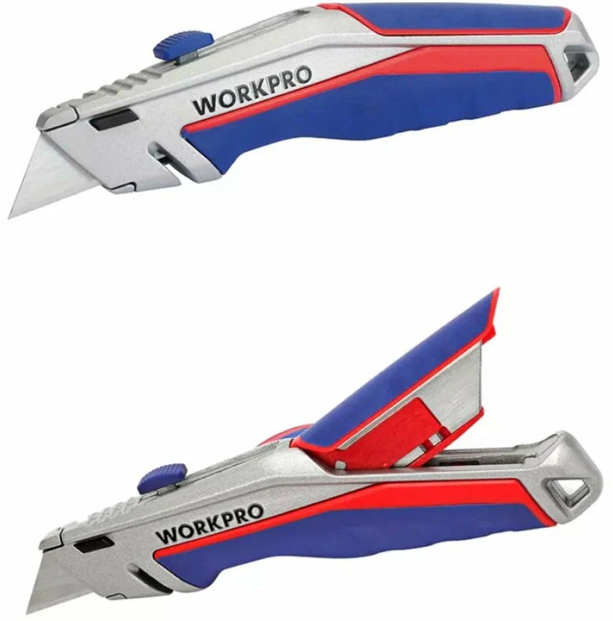 Нож строительный WorkPro WP213014