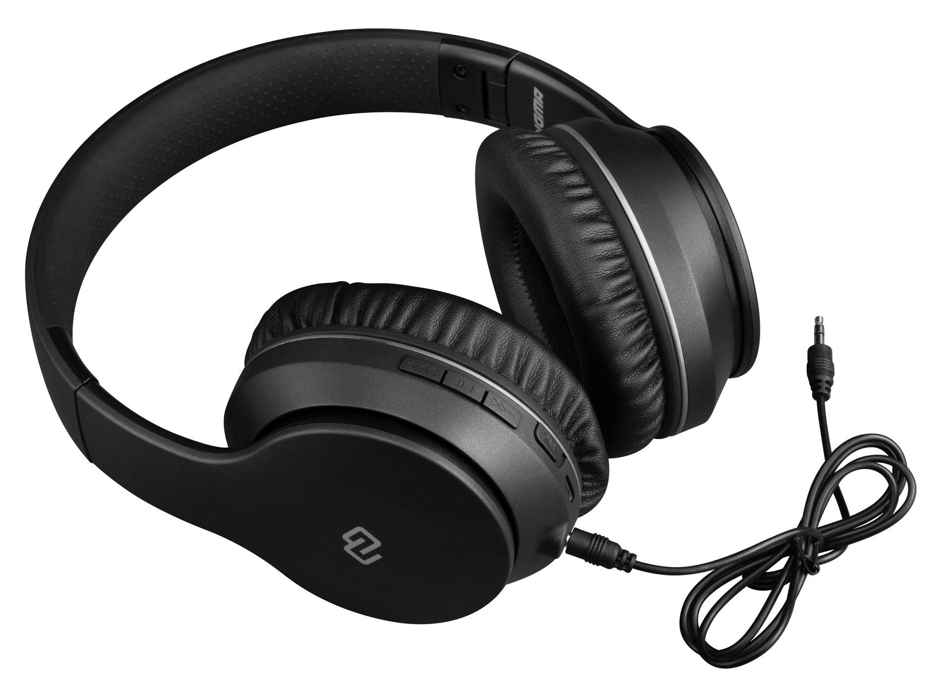 Наушники Digma BT-19 ANC черный