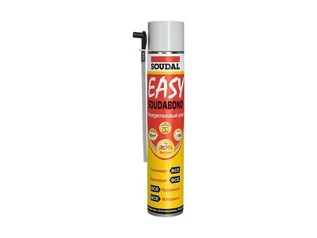 Клей-пена полиуретановая "Soudal"Soudabond Easy" 750 мл