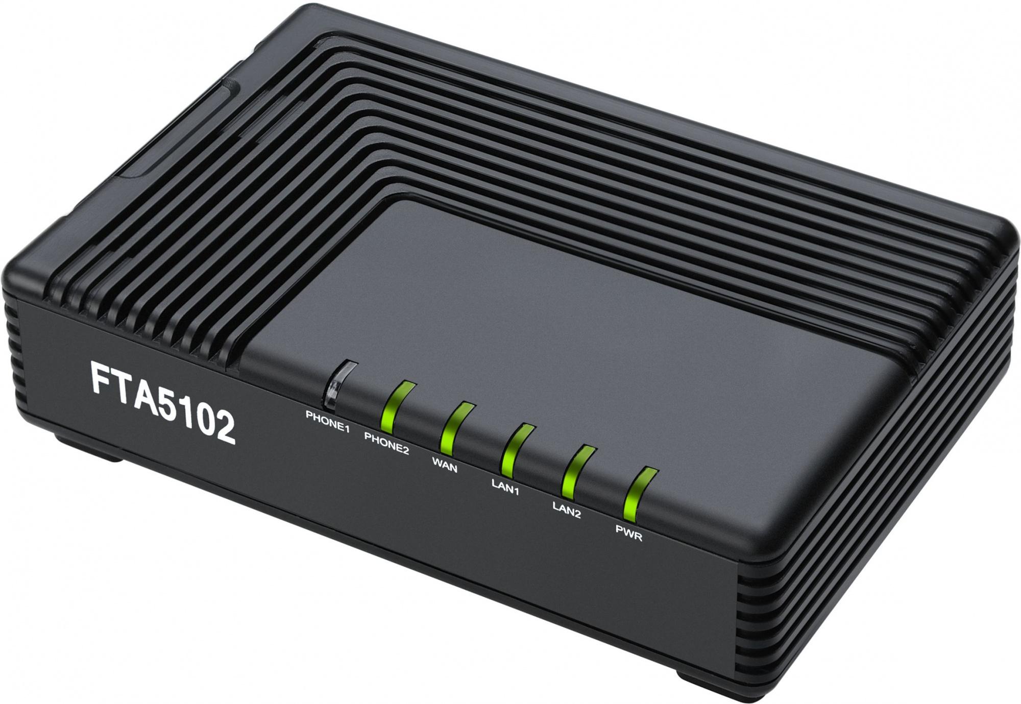VoIP-шлюз Flying Voice FTA5102E2 черный