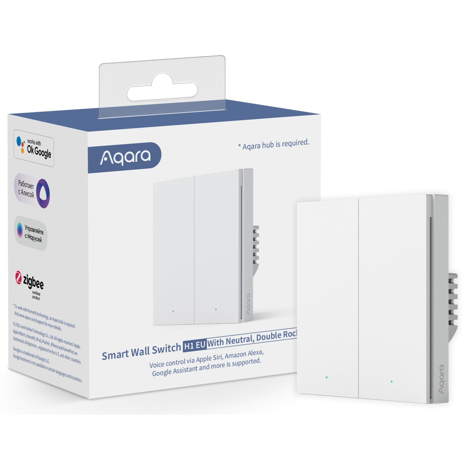 Умный выключатель Aqara Smart Wall Switch H1 WS-EUK04