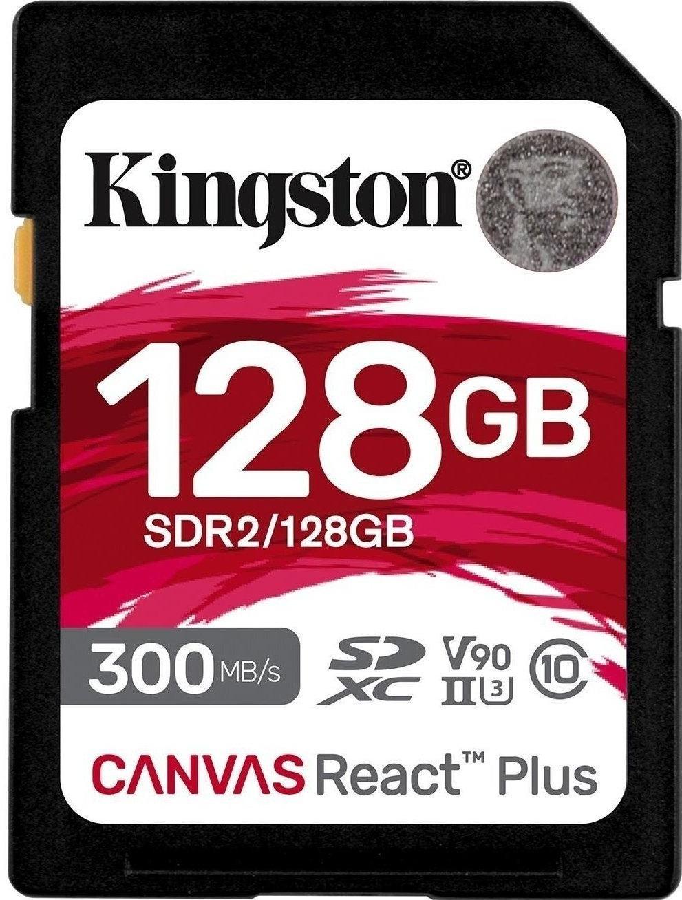 Карта памяти Kingston SDHC UHS-II 128Gb (SDR2/128GB)