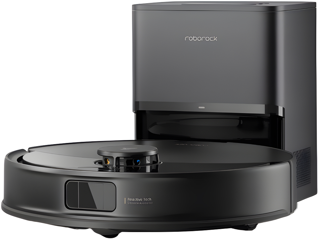 Робот-пылесос Roborock Robotic Vacuum Cleaner+Auto-Empty Dock Q8 Max Pro+ RU Black (Q8MPP52-02)