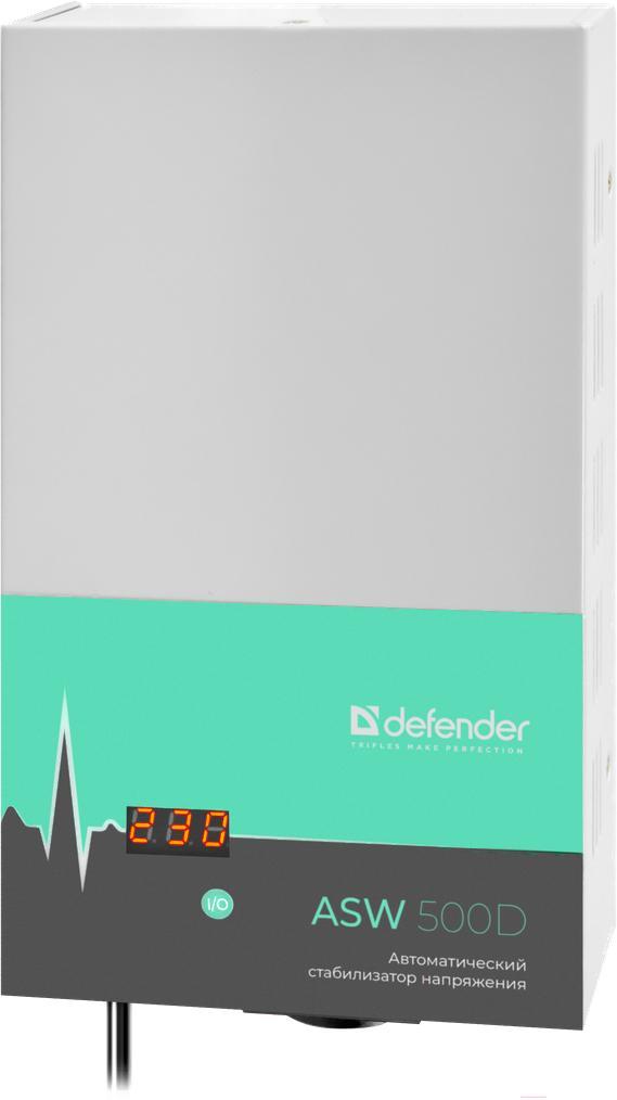 Стабилизатор напряжения Defender ASW 500D (99044)