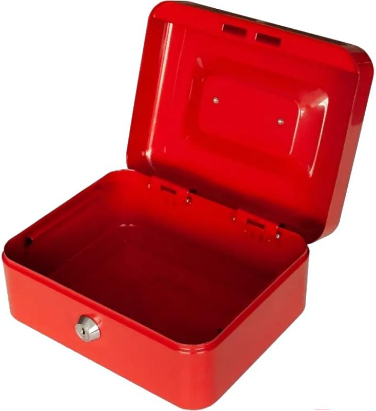 Ящик для денег Silwerhof 90x200x160 красный