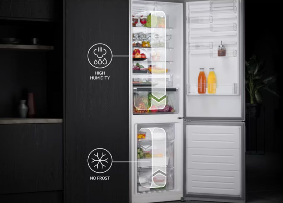 Холодильник AEG SCE819E5TS белый