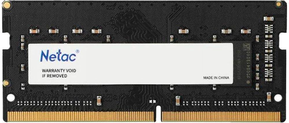 Оперативная память Netac Basic 8GB DDR4 SODIMM PC4-25600 (NTBSD4N32SP-08)