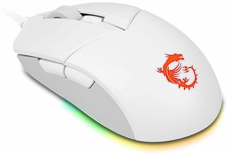 Мышь MSI Clutch GM11 белый (S12-0401980-CLA)