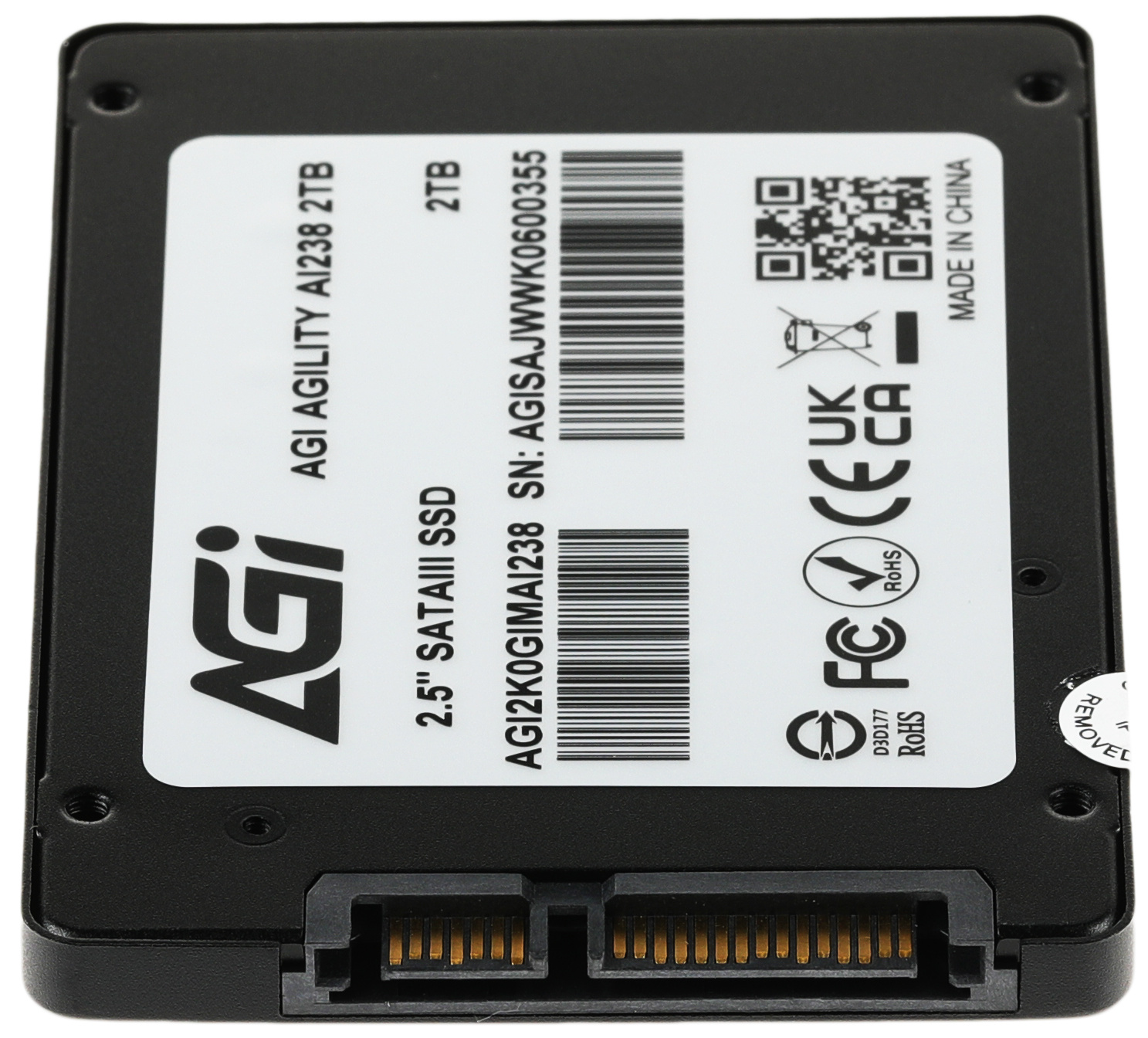 SSD диск AGI AI238 2TB (AGI2K0GIMAI238)
